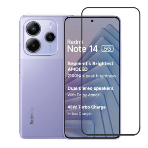 XIAOMI NOTE 14 5G Edge To Edge Tempered Glass - Image 1