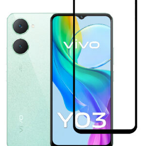 VIVO Y03 Edge To Edge Tempered Glass - Image 1