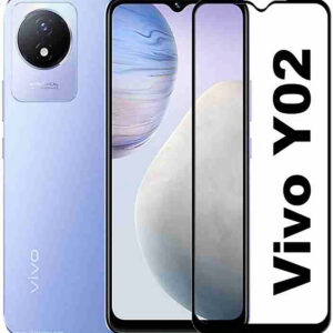 VIVO Y02 Edge To Edge Tempered Glass - Image 1
