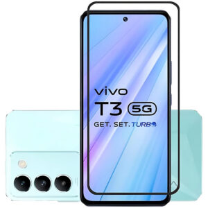 VIVO T3 5G Edge To Edge Tempered Glass - Image 1