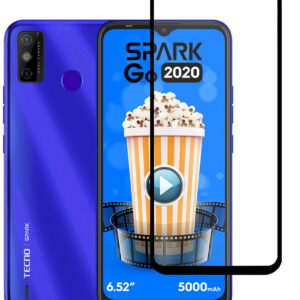 TECNO SPARK GO 2020 Edge To Edge Tempered Glass - Image 1