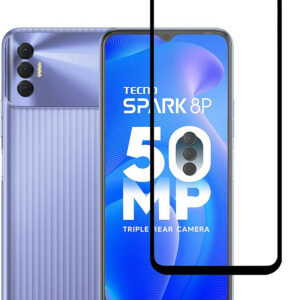 TECNO SPARK 8P Edge To Edge Tempered Glass - Image 1