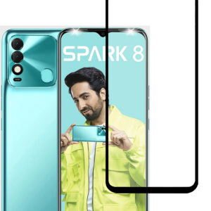 TECNO SPARK 8 Edge To Edge Tempered Glass - Image 1
