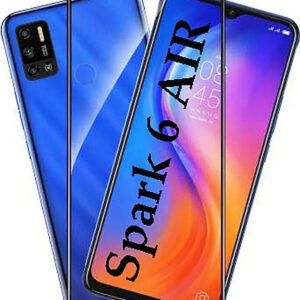 TECNO SPARK 6 AIR Edge To Edge Tempered Glass - Image 1