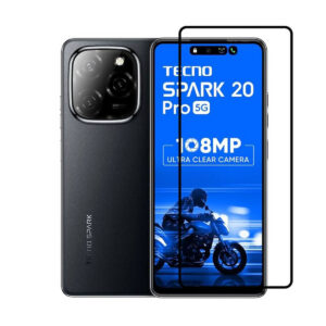 TECNO SPARK 20 PRO Edge To Edge Tempered Glass - Image 1