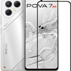 TECNO POVA 7 5G Edge To Edge Tempered Glass - Image 1
