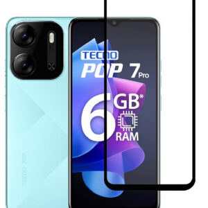 TECNO POP 7 PRO Edge To Edge Tempered Glass - Image 1