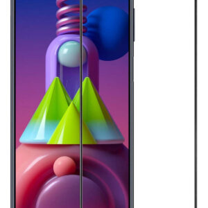 SAMSUNG GALAXY M62 Edge To Edge Tempered Glass - Image 1