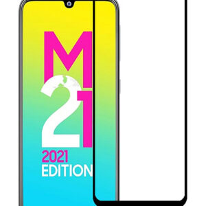 SAMSUNG GALAXY M21 (2021) Edge To Edge Tempered Glass - Image 1