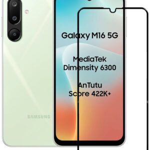 SAMSUNG GALAXY M16 5G Edge To Edge Tempered Glass - Image 1