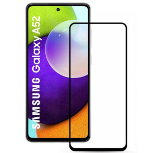 SAMSUNG GALAXY A52 Edge To Edge Tempered Glass - Image 1