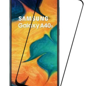 SAMSUNG GALAXY A40S Edge To Edge Tempered Glass - Image 1