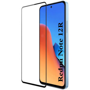REDMI NOTE 12R 5G Edge To Edge Tempered Glass - Image 1