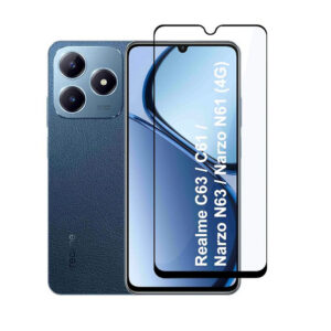 REALME NARZO N63 Edge To Edge Tempered Glass - Image 1