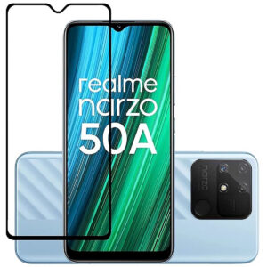 REALME NARZO 50A Edge To Edge Tempered Glass - Image 1