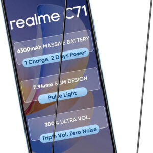 REALME C71 Edge To Edge Tempered Glass - Image 1