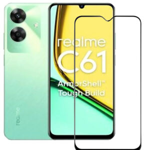 REALME C61 Edge To Edge Tempered Glass - Image 1