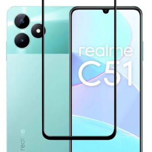 REALME C51 Edge To Edge Tempered Glass - Image 1