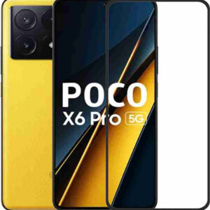 POCO X6 PRO 5G Edge To Edge Tempered Glass - Image 1