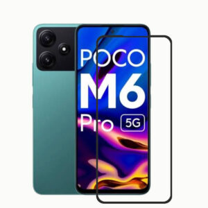 POCO M6 PRO 5G Edge To Edge Tempered Glass - Image 1