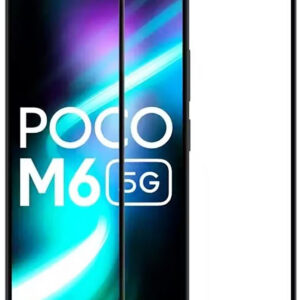 POCO M6 5G Edge To Edge Tempered Glass - Image 1