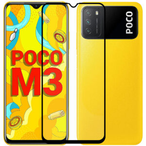 POCO M3 Edge To Edge Tempered Glass - Image 1