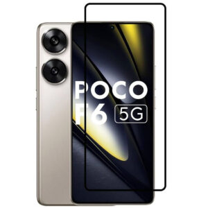 POCO F6 5G Edge To Edge Tempered Glass - Image 1