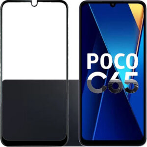 POCO C65 Edge To Edge Tempered Glass - Image 1