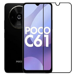 POCO C61 Edge To Edge Tempered Glass - Image 1