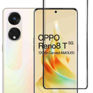 OPPO RENO 8T 5G Edge To Edge Tempered Glass - Image 1