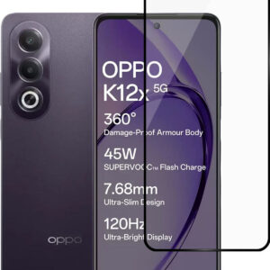 OPPO K12X 5G Edge To Edge Tempered Glass - Image 1