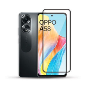 OPPO A58 4G Edge To Edge Tempered Glass - Image 1