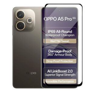 OPPO A5 PRO Edge To Edge Tempered Glass - Image 1