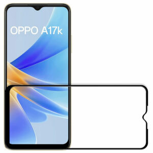 OPPO A17K Edge To Edge Tempered Glass - Image 1