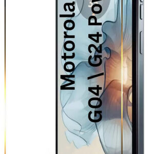 MOTOROLA G04, MOTOROLA G24 POWER Edge To Edge Tempered Glass - Image 1