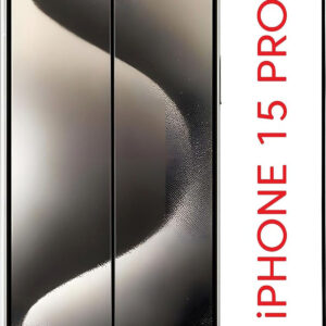 APPLE IPHONE 15 PRO Edge To Edge Tempered Glass - Image 1