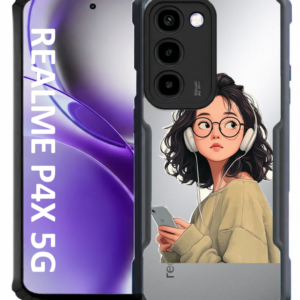 Girl Listning Music — Realme P4x 5G - Image 1