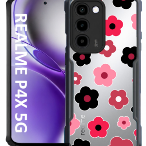 Flower Red and Black — Realme P4x 5G - Image 1