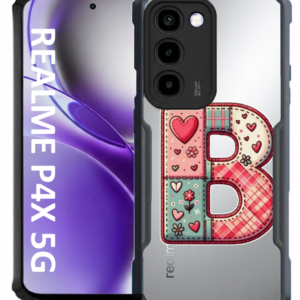 Alphabet Letter B Flowers — Realme P4x 5G - Image 1