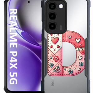 Alphabet Letter D Flowers — Realme P4x 5G - Image 1