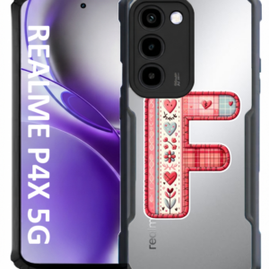 Alphabet Letter F Flowers — Realme P4x 5G - Image 1