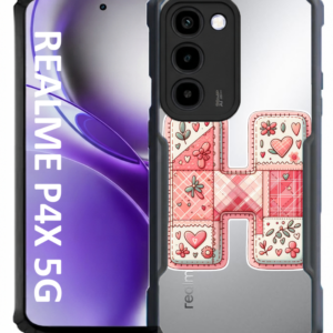 Alphabet Letter H Flowers — Realme P4x 5G - Image 1