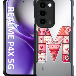 Alphabet Letter M Flowers — Realme P4x 5G - Image 1