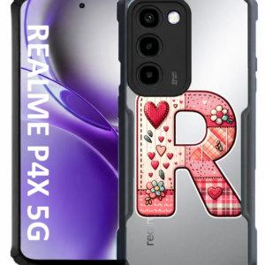 Alphabet Letter R Flowers — Realme P4x 5G - Image 1